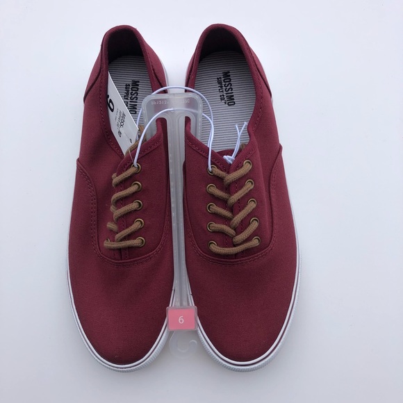 Mossimo Supply Co. Shoes - Mossimo Red Burgendy Tie Shoes, NWT, Size 9